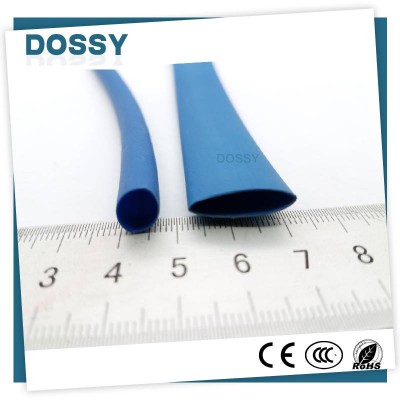 Blue Color 3:1 With Glue Adhesive Ray Chem Cable Joint Sleeve Heat Shrink Tube