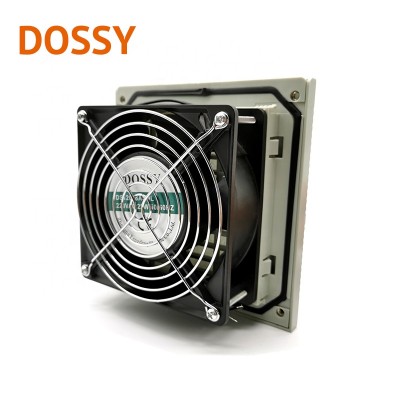 120mm ventilation fan with dust filter and fan grill unit