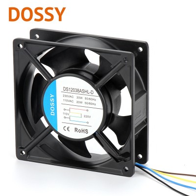 120x120x38mm double voltage 110V 220V AC 12038  Axial Fan