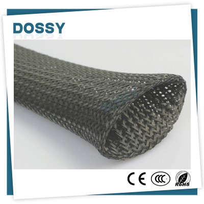 PA66 Nylon expandable braided sleeving for cable protective flame retardant