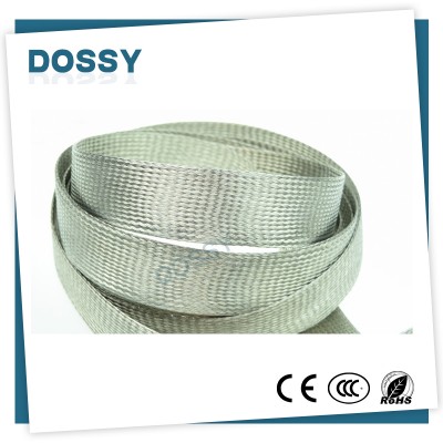 Copper expandable braided sleeve for cable protective flame retardant