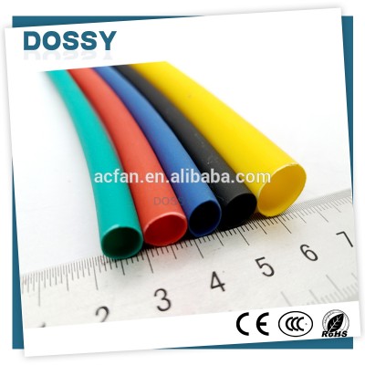 Red Blue Yellow Heat shrink tube with glue dual wall heat shrinkable tube in 3:1 ratio