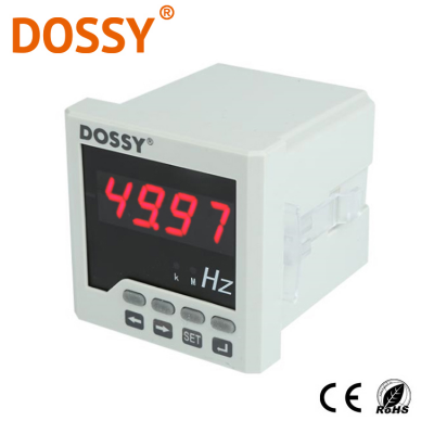 Electric Lcd Display Frequency Meter Price Single Phase Current Voltage Frequency Meter